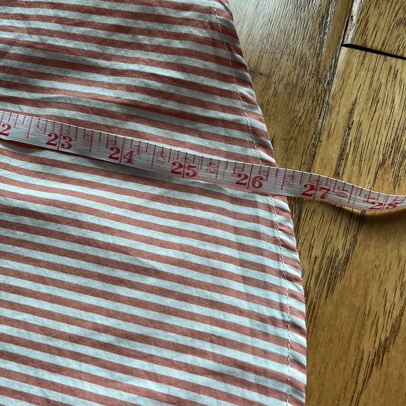 Pink striped button up - Picture 7 of 7